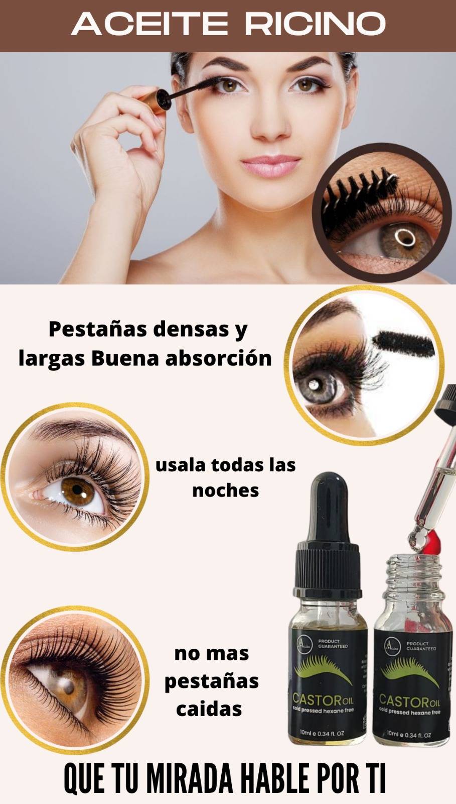 ACEITE  100 % DE PESTAÑAS